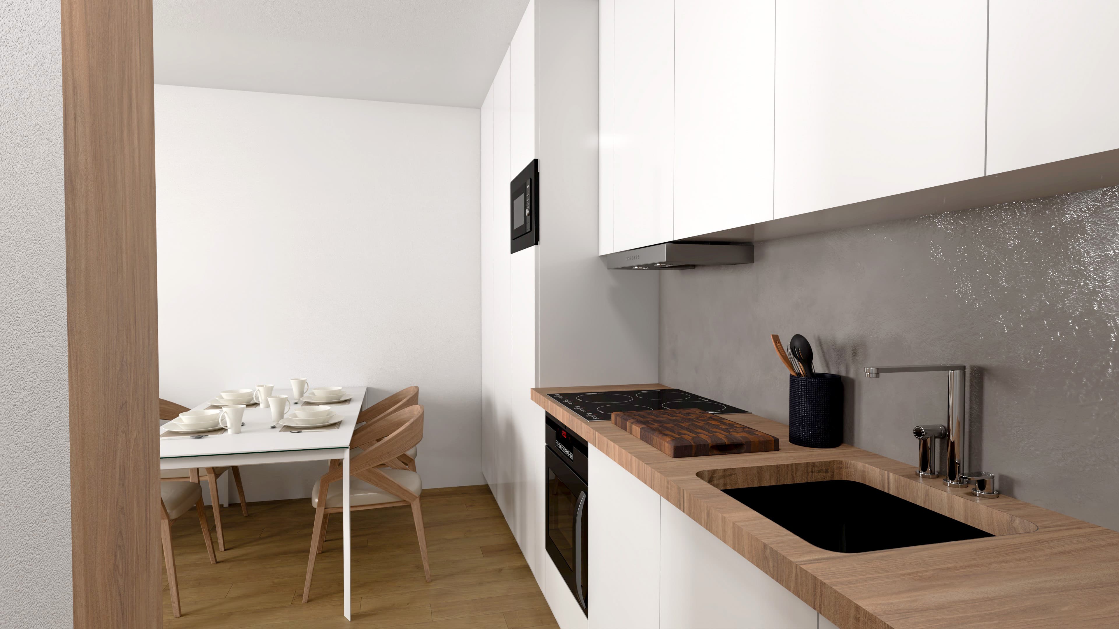 Byt U Klavírky - kuchyň